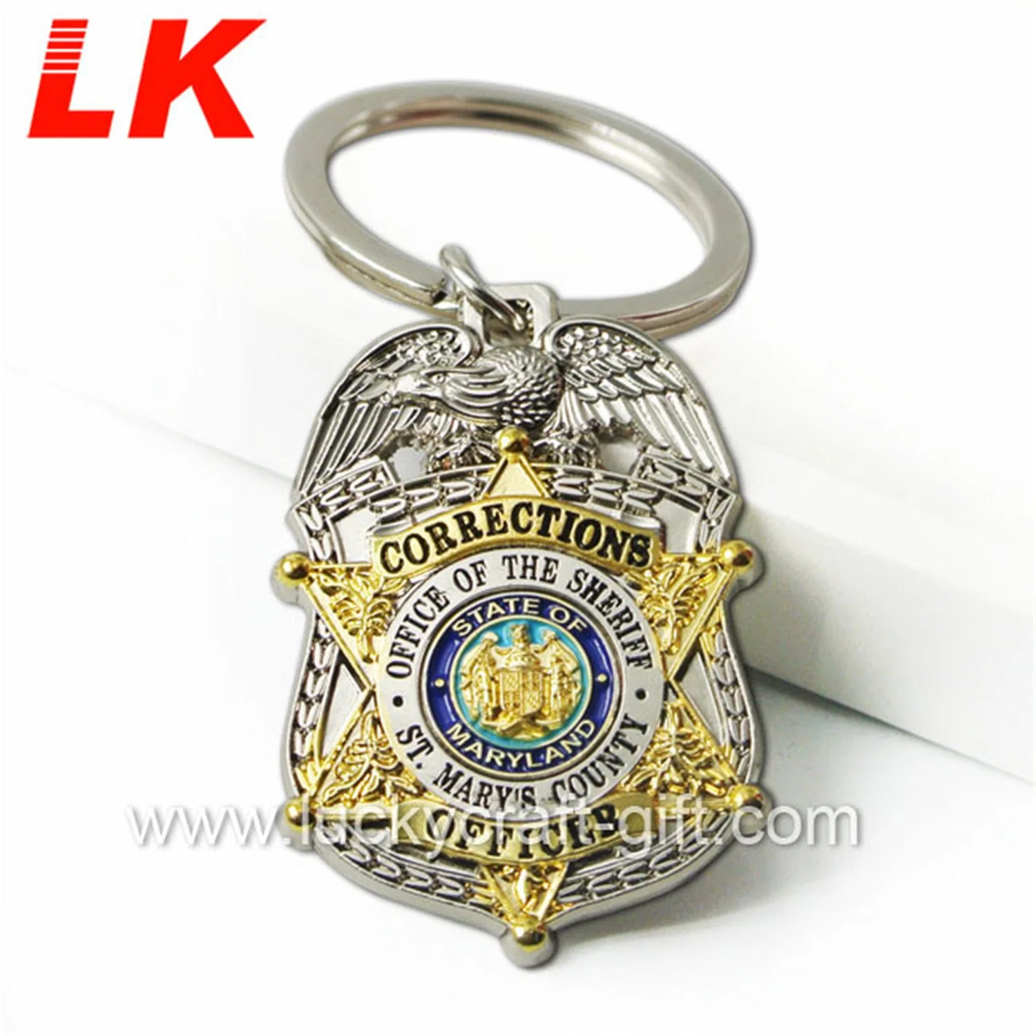 Wholesale/Supplier Promotional Souvenir Decoration Customized Custom Zinc Alloy 2D 3D Colorful Enamel Logo Gold Metal Personalized Ring Key Chain for Promotion Gifts