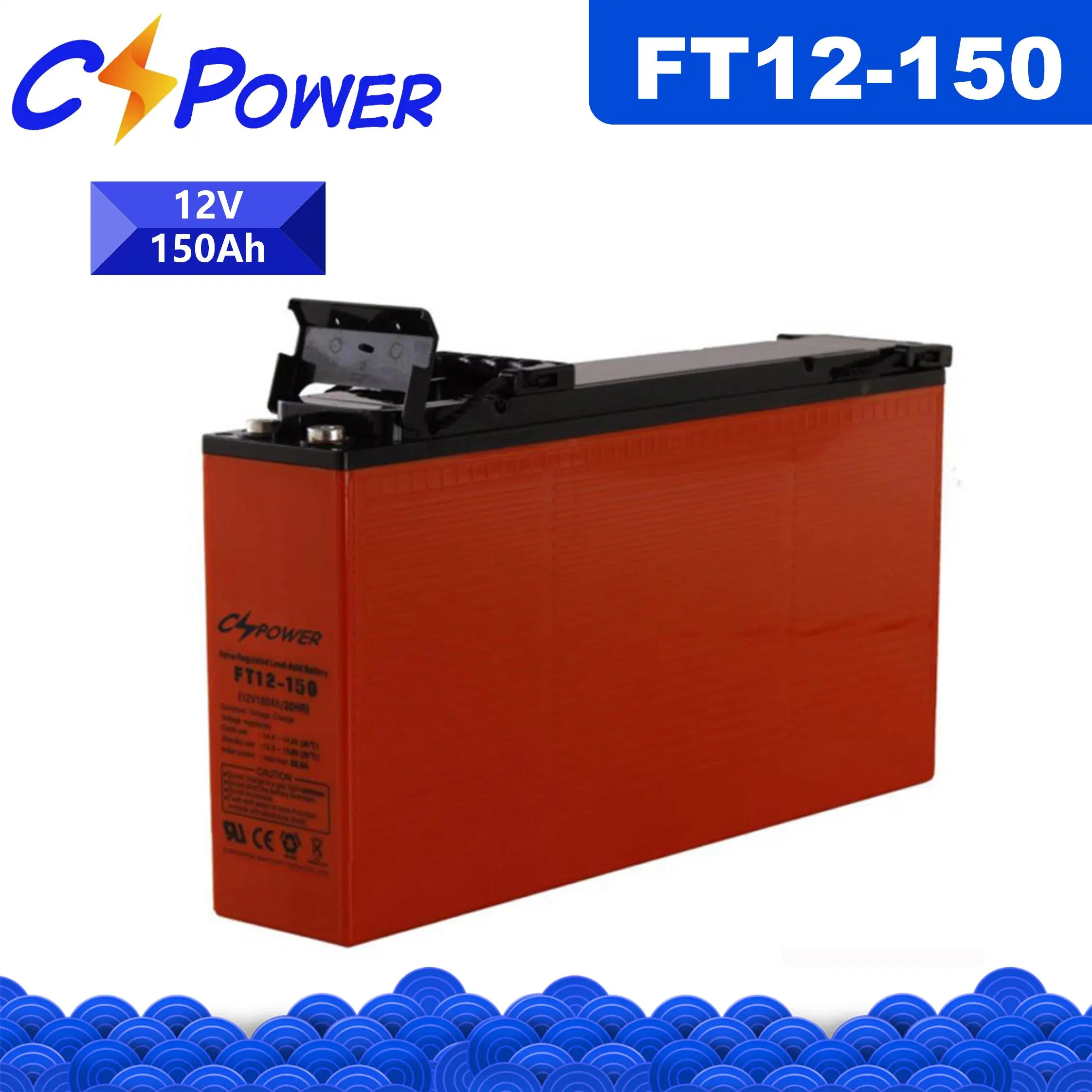China Factory 12V150ah Front Terminal AGM Battery - Industrial Power Storage