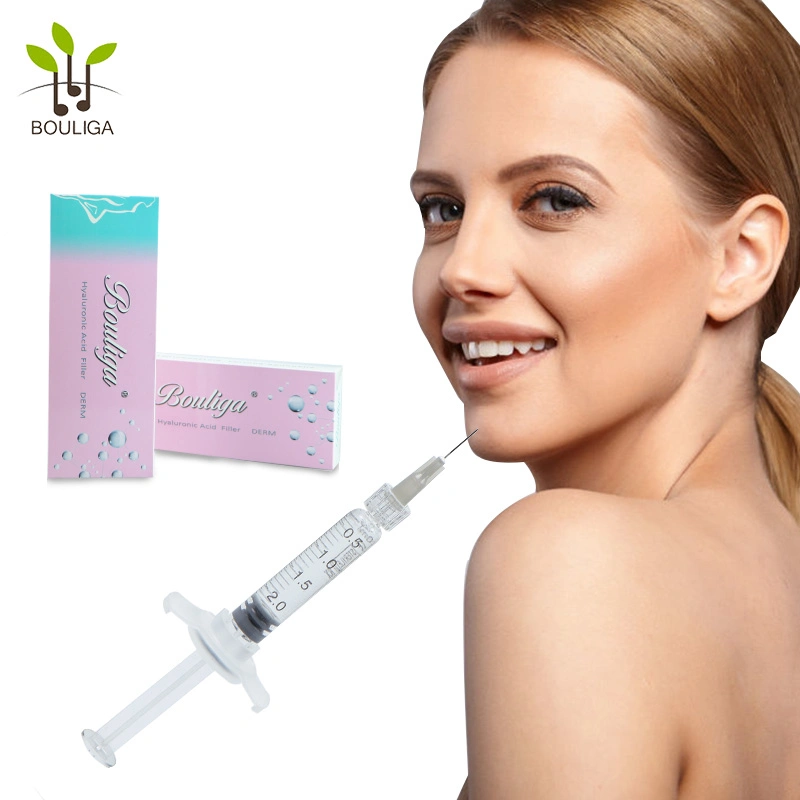 Cirugía cosmética y Plástica 2ml labios de inyección Korea Dermal Filler Ácido hialurónico