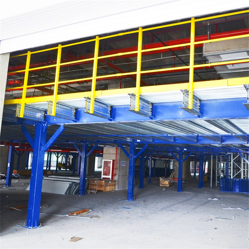 Warehouse Storage Heavy Duty Multi Levels Steel Mezzanine