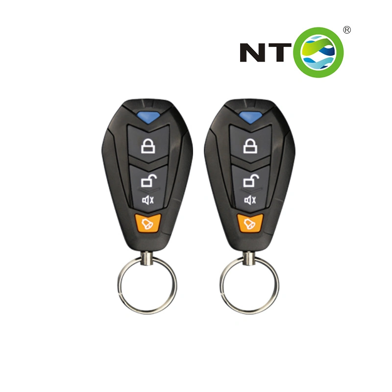 Nto Hot Sales One Way Motorcycle Security Alarm System Four Bottons