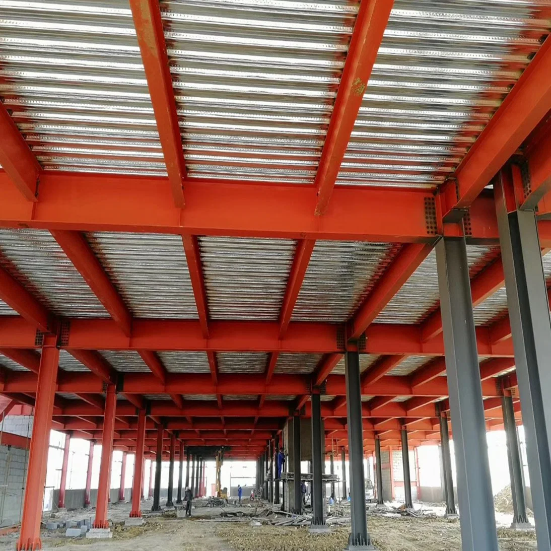 Estructura de acero prefabricada almacén Construcción Industrial prediseñada