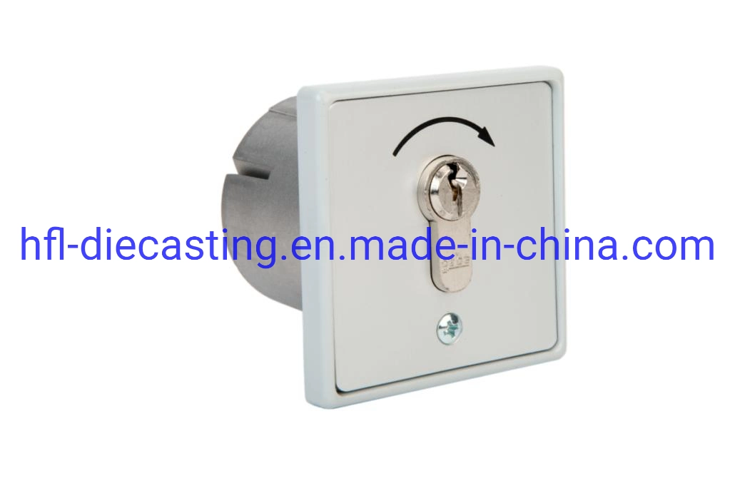 China Painting Aluminum Alloy Die Casting Button Switch Lock Switch