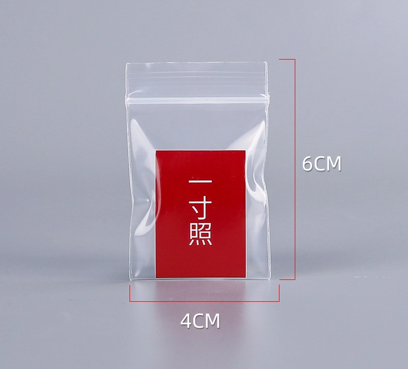 Certificate Photo Universal Packaging Plastic Bag Daily Necessities Storage Bag Waterproof Sealed Bag Plastic Self Sealing Bag