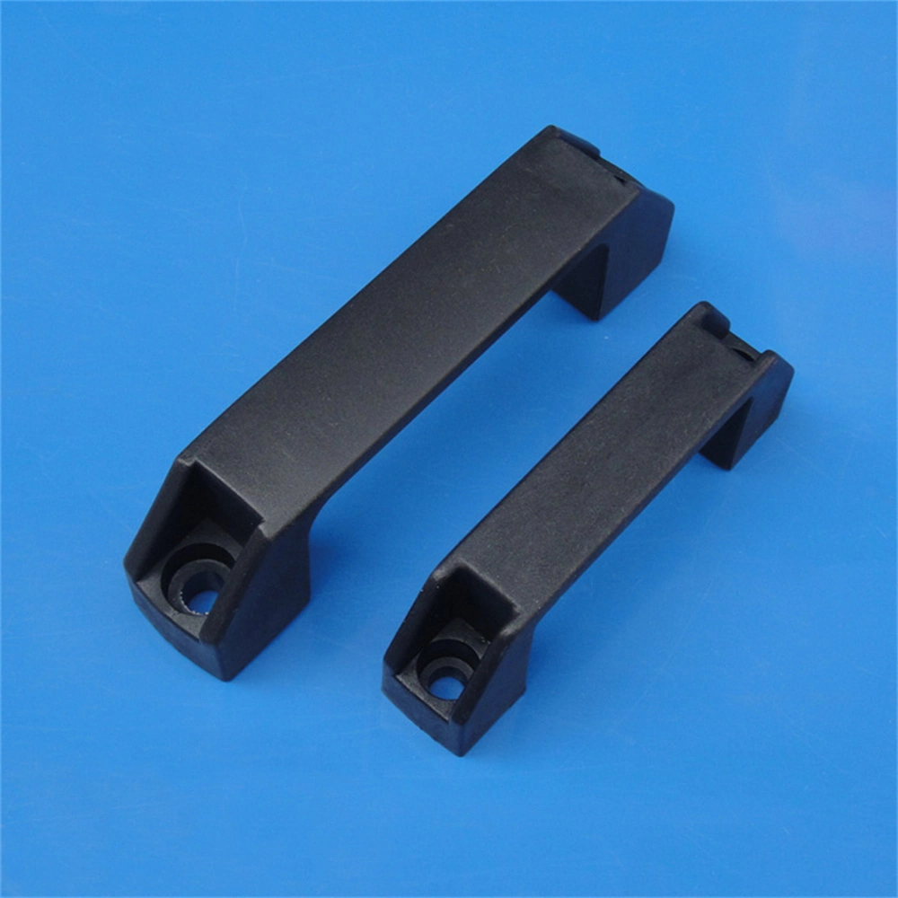 T Slot Door Handle with Nylon, L=90/120/180 Mm Black Color