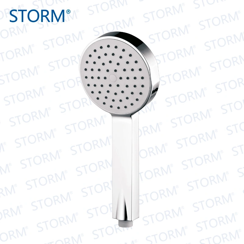 Wholesale Bathroom Faucet Single Spray Shower Head Air Turbo ABS Plastic Handhled Shower