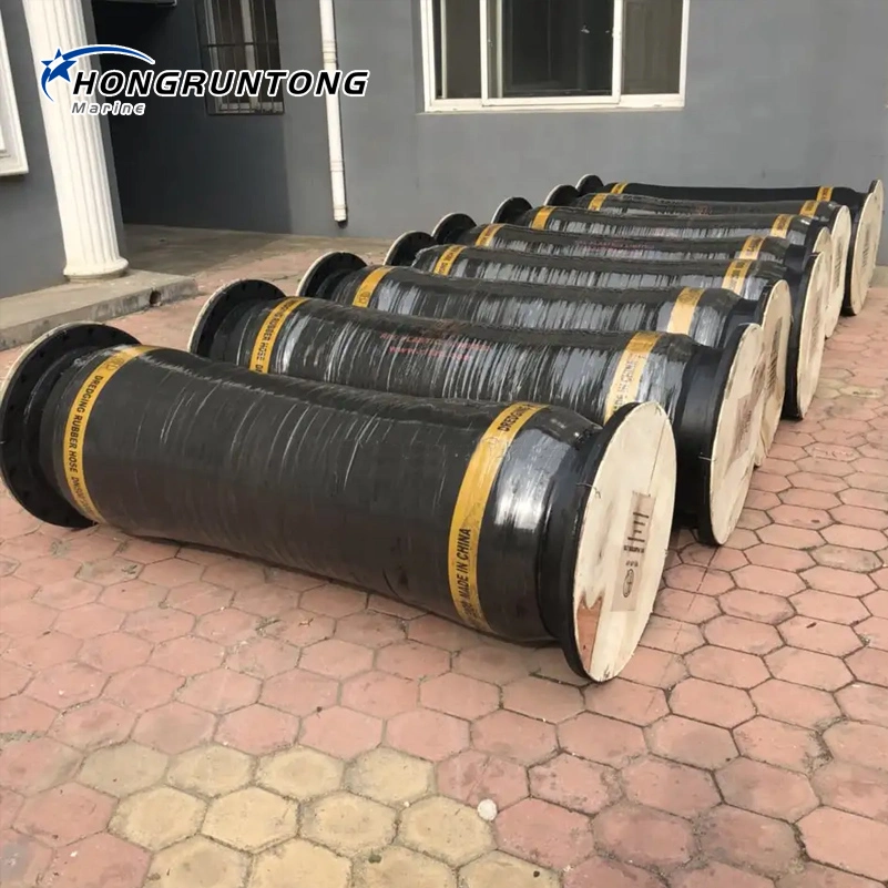 Marine Flexible Dredge Rubber Discharge Suction Armored Ceramic Hose for Dredger