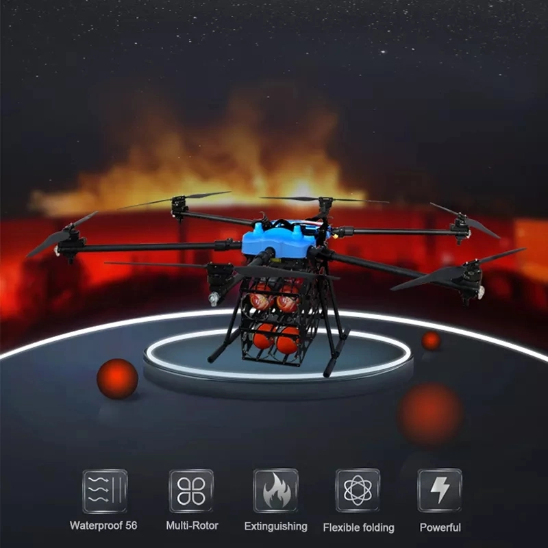 T-drones M690b Multi-rotors protection contre les incendies détection inspection électrique meilleure Drone thermique