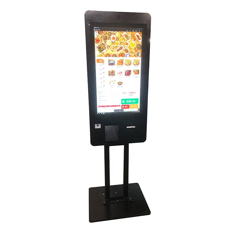 POS System Card Reader QR Code Scanner Self-Service Kiosk Bestellung Maschine für Restaurant