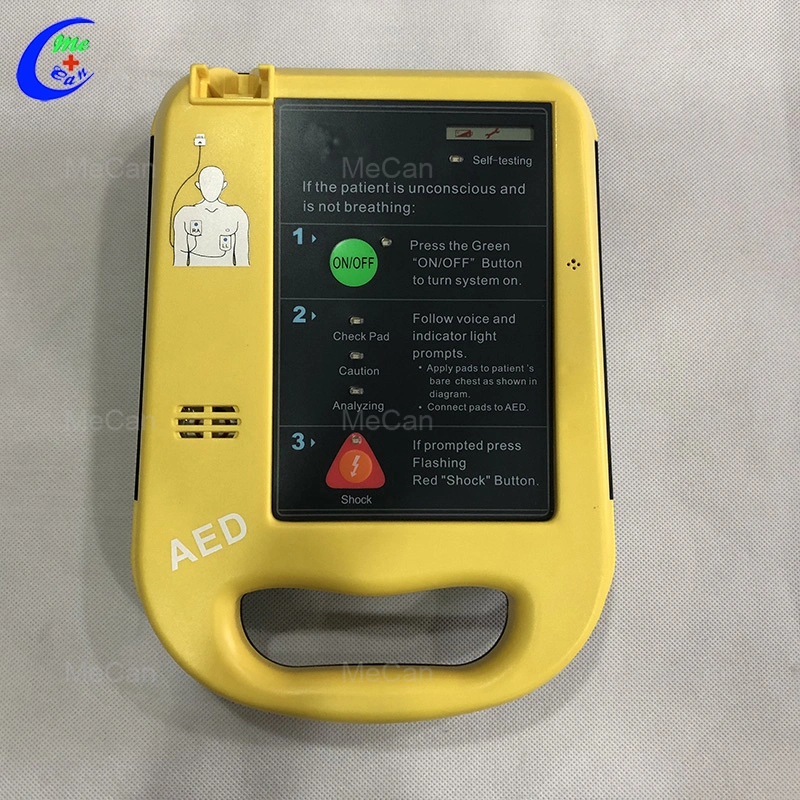 Automatic Emergency Mecan 250j Trainer Spanish Aed Defibrillator Portable with High quality/High cost performance 