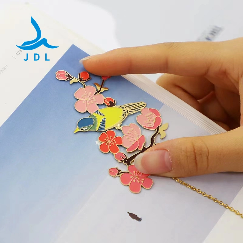 New Product Wholesale Creative Funny Sticky Notes Metal Book Mark Stationery