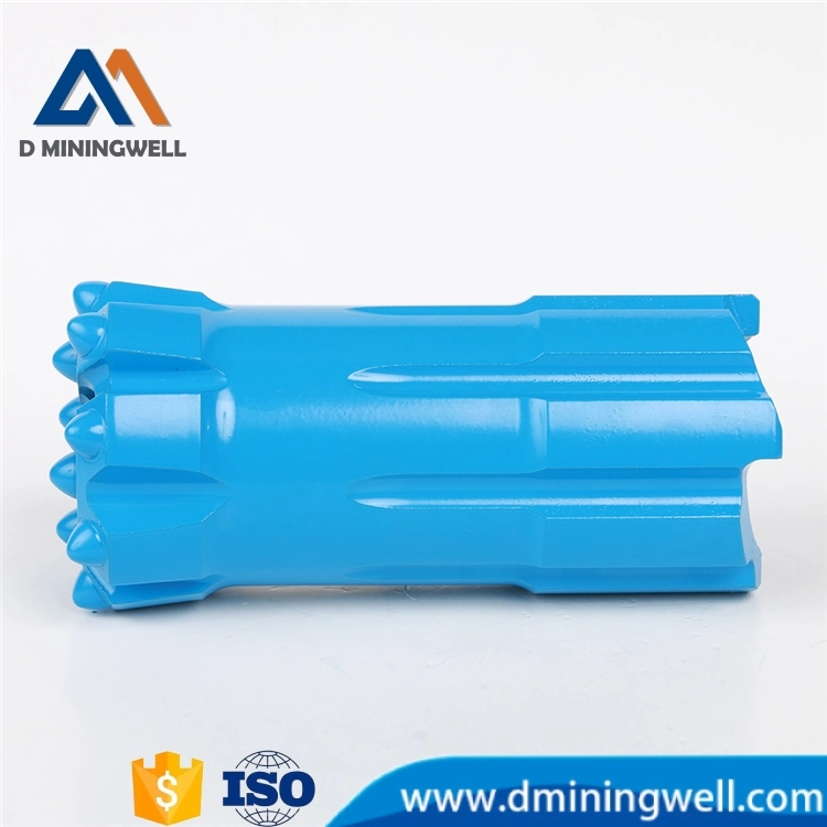 D Miningwell Normal Tungsten Carbide Hammer Bit Top Hammer Drill Rig 45mm R25 Thread Bit