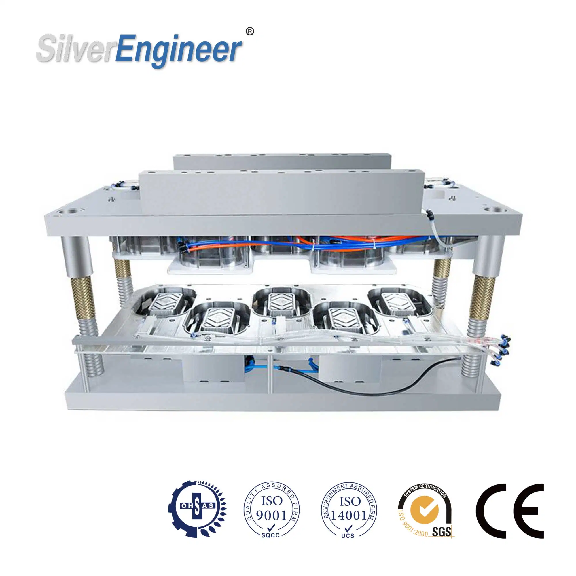 Full-Auto Disposable Aluminum Foil Container Production Line with Automatic Stacker