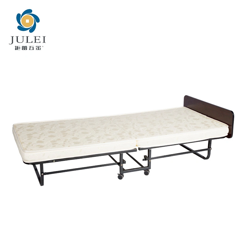 Bedroom Furniture Single Hotel Extra Rollaway Folding Metal Bed