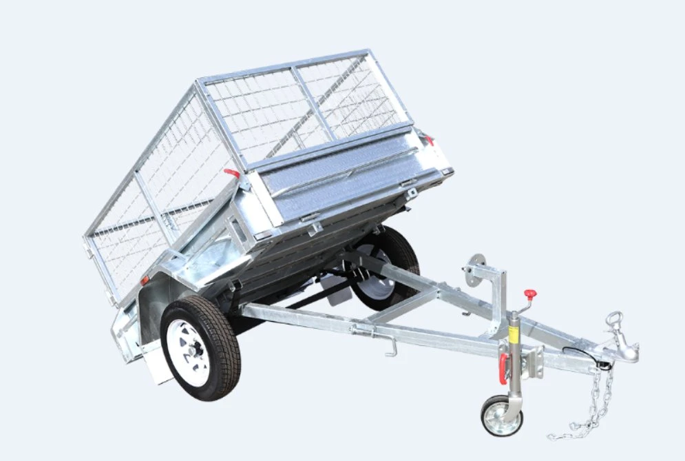 High quality/High cost performance  Galvanized Tandem Axle Fully Box Trailer