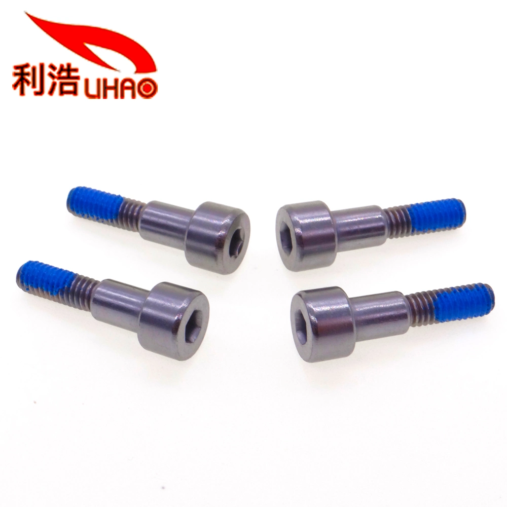 High-Strength Bolts / Manufacturer Wholesale/Supplier / Cup Head Half Thread Stepped Nylon Patch Screws