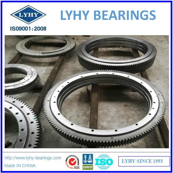 Double Row Ball Slewing Bearings with External Teeth Ve120b01