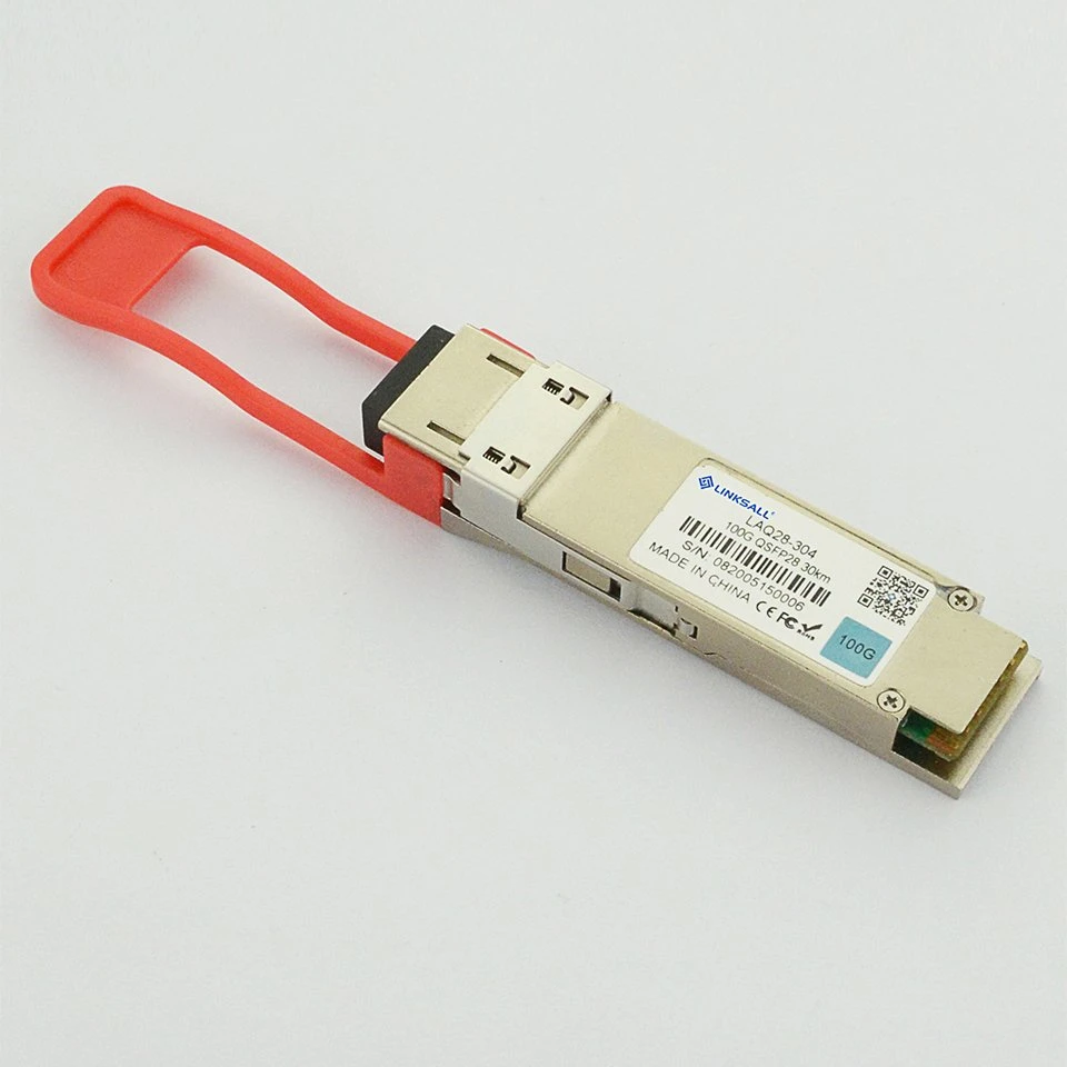 Generic Compatible 100GBASE-LR4 Qsfp28 1310 nm a 10km Dom SMF módulo transceptor óptico LC para centros de datos