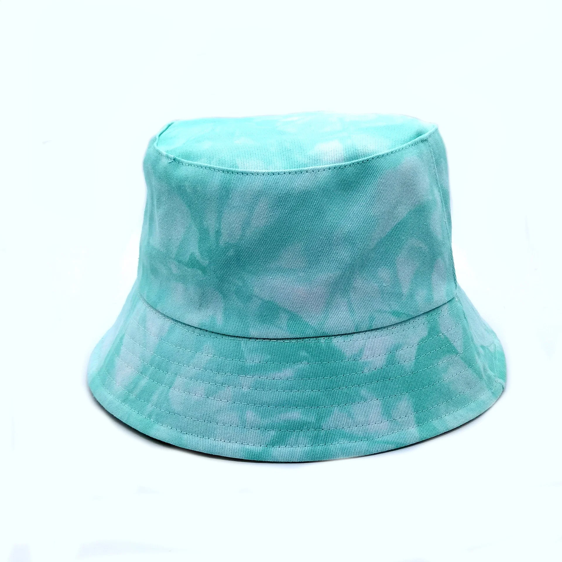 El algodón OEM Tie muriendo la impresión de la Cuchara Cuchara Visor de verano en la playa Hat Hat