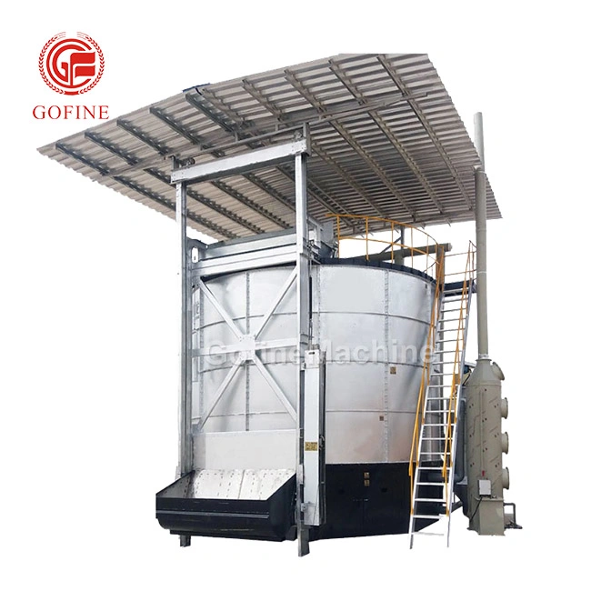 High Temperature Fermentation Machinery for Organic Fertilizer Production and Processing of Livestock and Poultry Manure