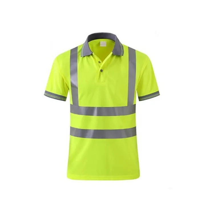 High quality/High cost performance New Design Hi Vis Reflective Outdoor Shortsleeves Tshirt Unisex