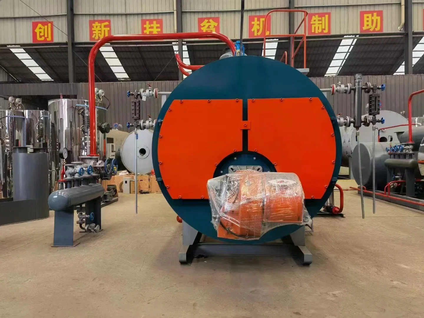 1.5t Fuel Oil Steam Boiler System for Wood Drying