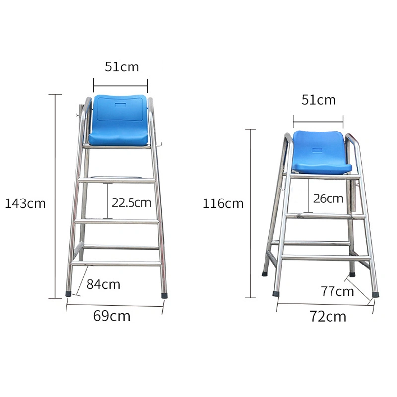 Wholesale/Supplier Price Beach 1.5m 304 Stainless Steel Life Chair