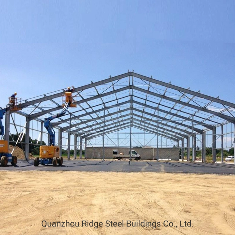 Customized Prefabricated Steel Structure Warehouse Construction Building From Original Factory Direct Supply Luxury Industrial Modular Metal Building