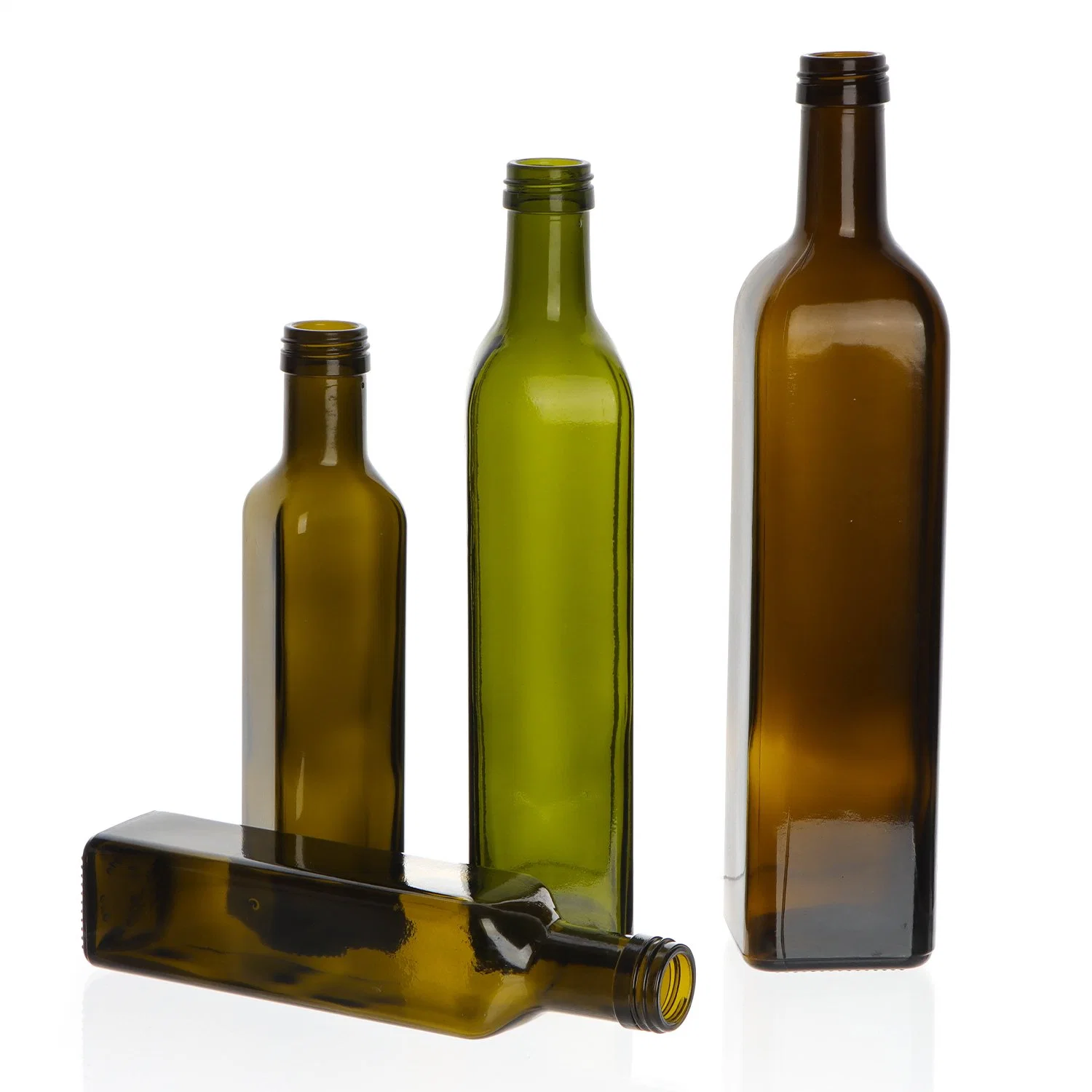 Good Quality 250ml 500ml 1000ml Empty Glass Olive Oil Bottle with Aluminum Lid