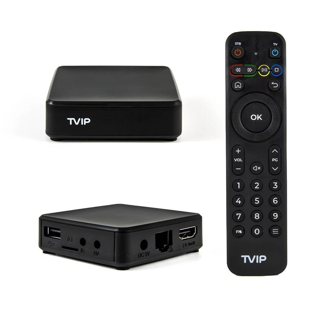 Téléviseur 4K UHD Tvip 710 V. 710 IPTV décodeur Smart Android 11 TV