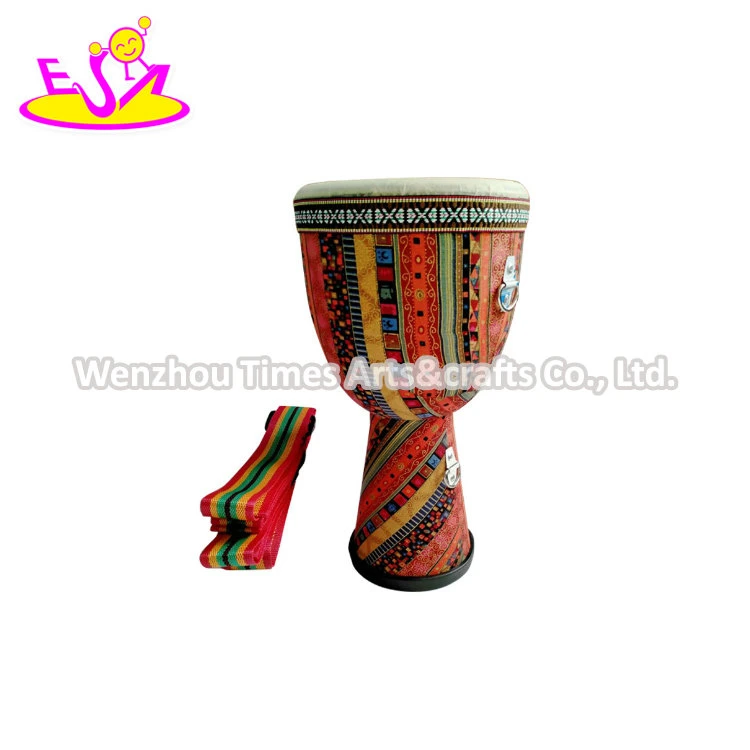 Hot Sale Africa Style Wooden Drum Toy for Toddlers W07j046