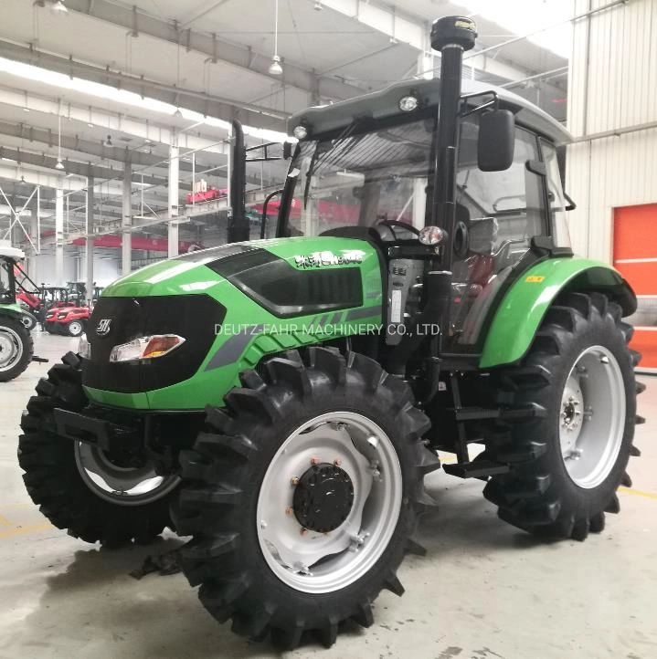 Le 1204 Deutz-Fahr tractor 4WD de Motor Diesel Rops Tractor agrícola Agricultura