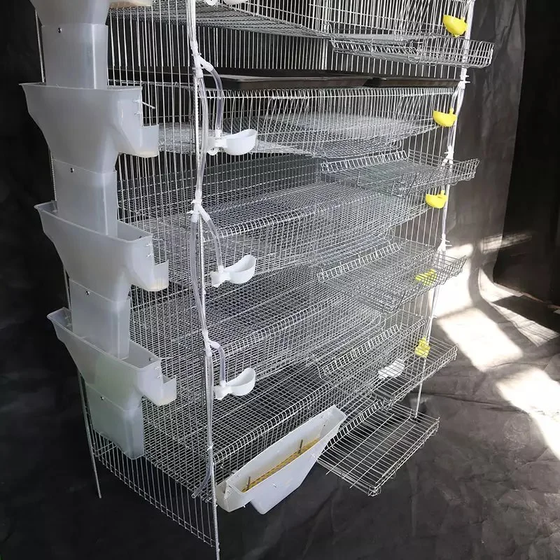 High Quality Quail Commercial Use Metal Quail Cages for Sale