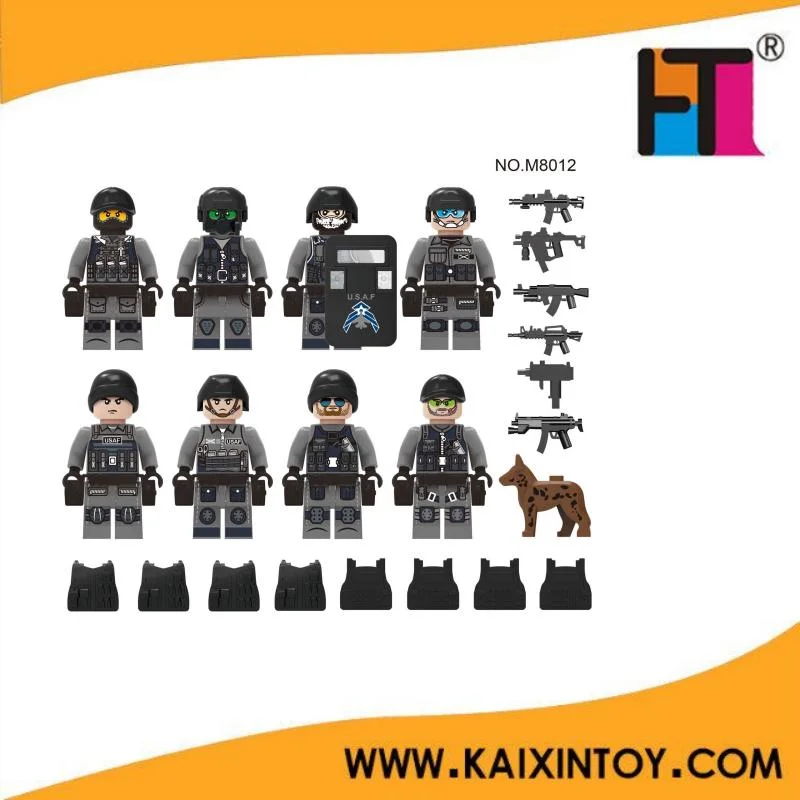 20 Designs Mixed Plastic Mini Figure Blocks Toys