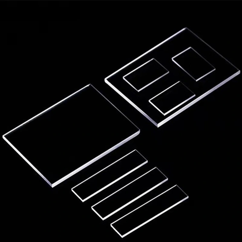 High Purity Transparent Optical Quartz Glass Sheet Transparent Quartz Glass Square Plate