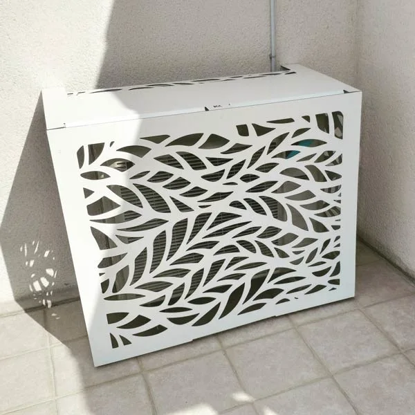 Laser Cut Outdoor Decorative Aluminum Air Conditioner Cover