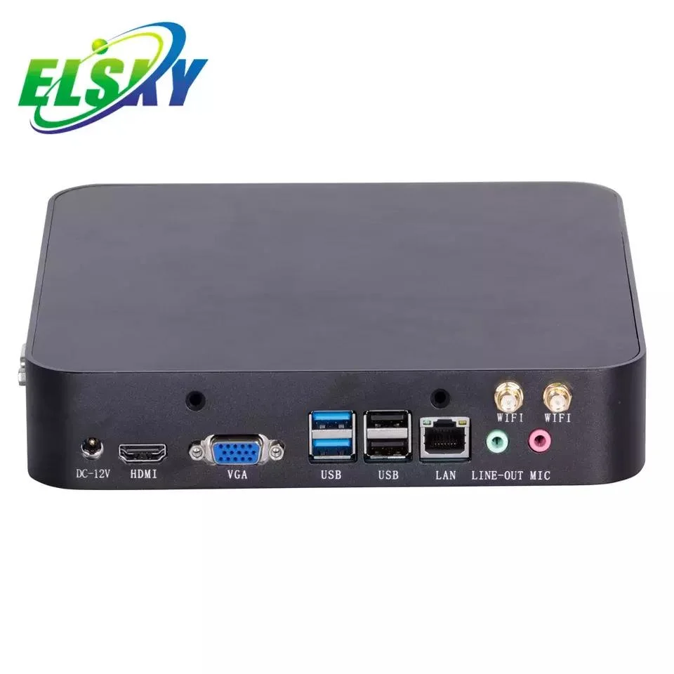 Venta caliente Mini PC I3 7100U I5 7200U I7 7500u WiFi GPS 4G de ranura SIM WiFi el ordenador de sobremesa Mini PC Linux