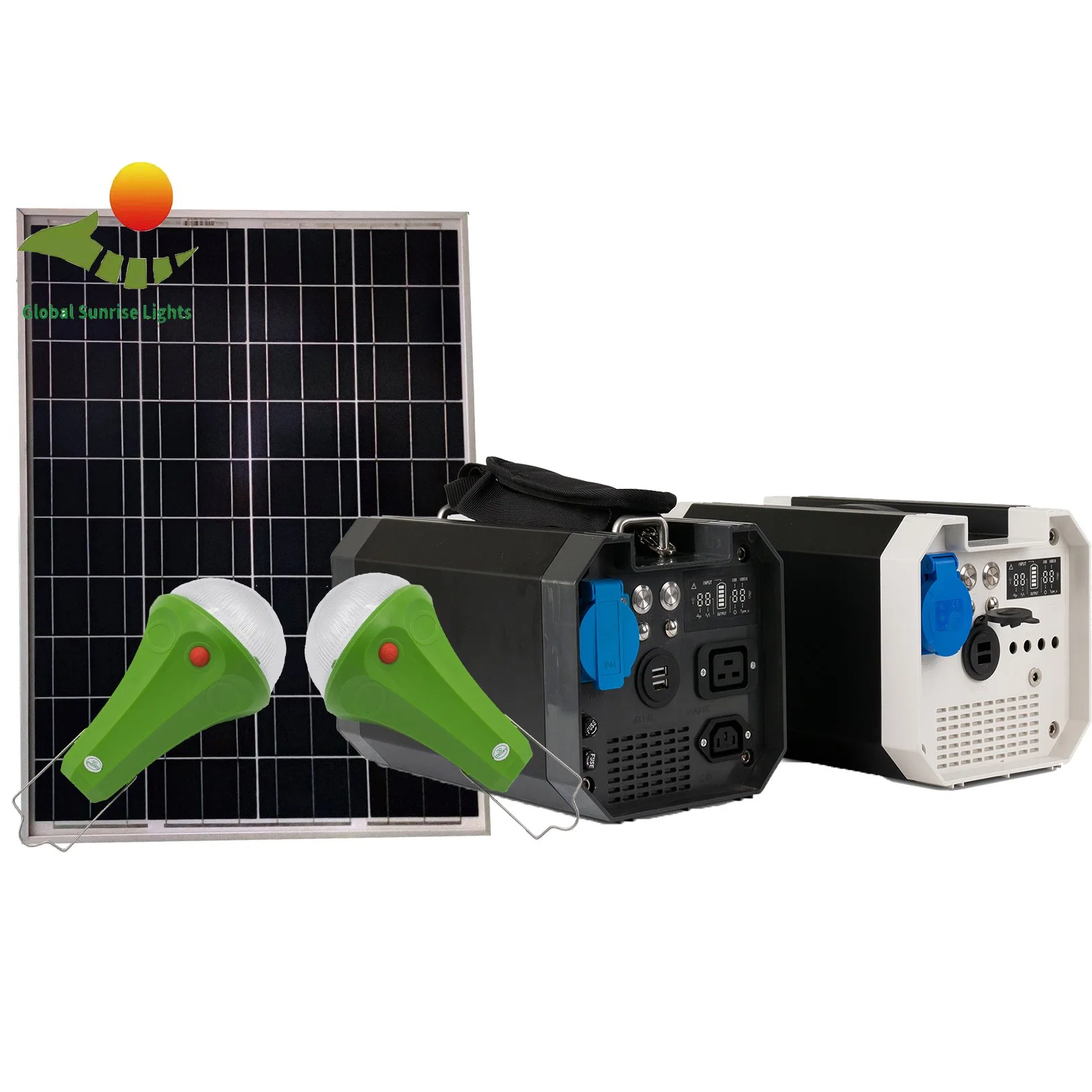 New Solar Power Outdoor Camping Portable Generator to Support Mobile Phone Charging