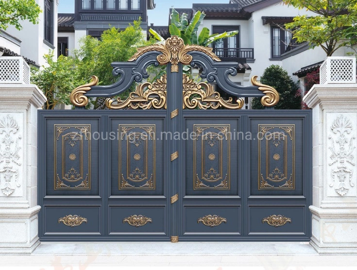 Attractive Latest Aluminum House Main Gate Design for Villa Gate