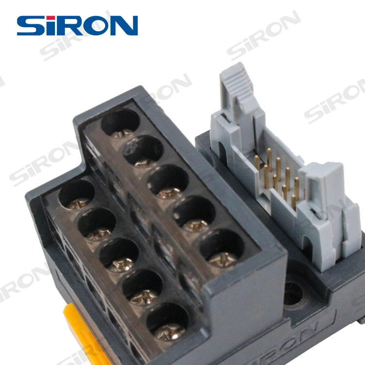 Siron T041 Japanese Version Terminal Bidirectional Connection 10p Terminal Block Breakout Board PLC Connection Terminal