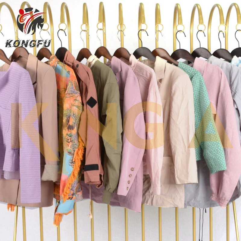 African Hot Selling Grade a Cheap Price Second Hand Apparel Female Spring Used Clothing Thrift Winter Korean Lady Women Used Clothes Bales