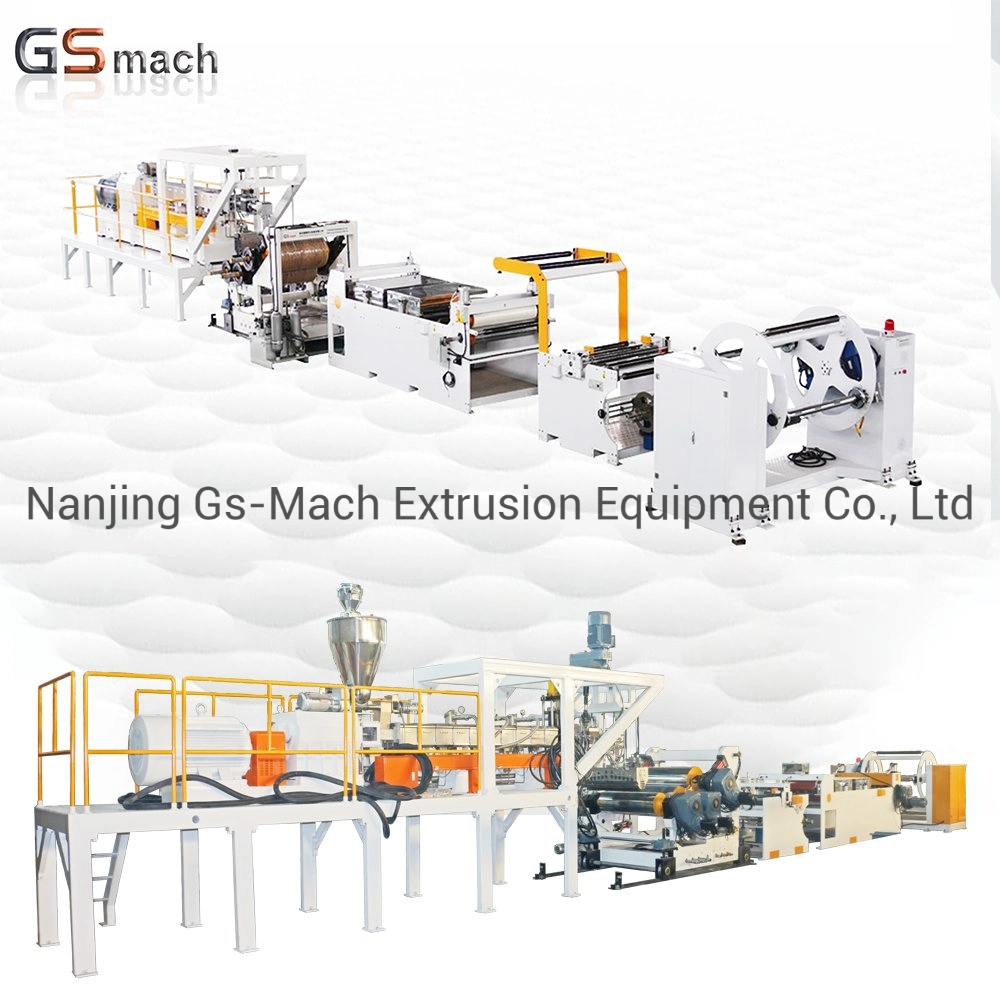 PVC PE Pet PC PP PMMA ABS Plastic Sheet Extrusion Machine Acrylic Sheet Extruder Line