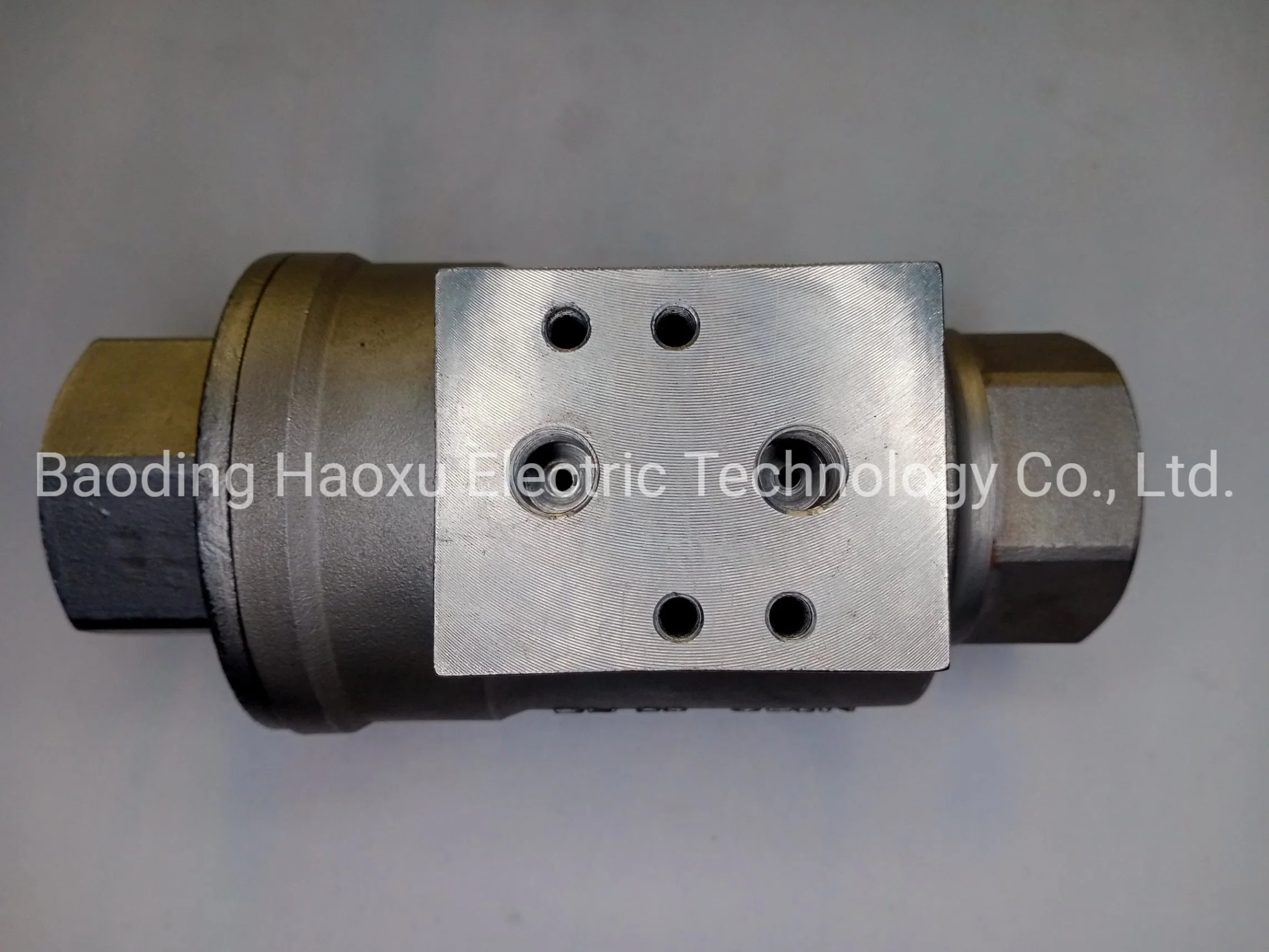 Threaded Connection AISI 304 316 Stainless Steel Pneumatic Shuttle Valve