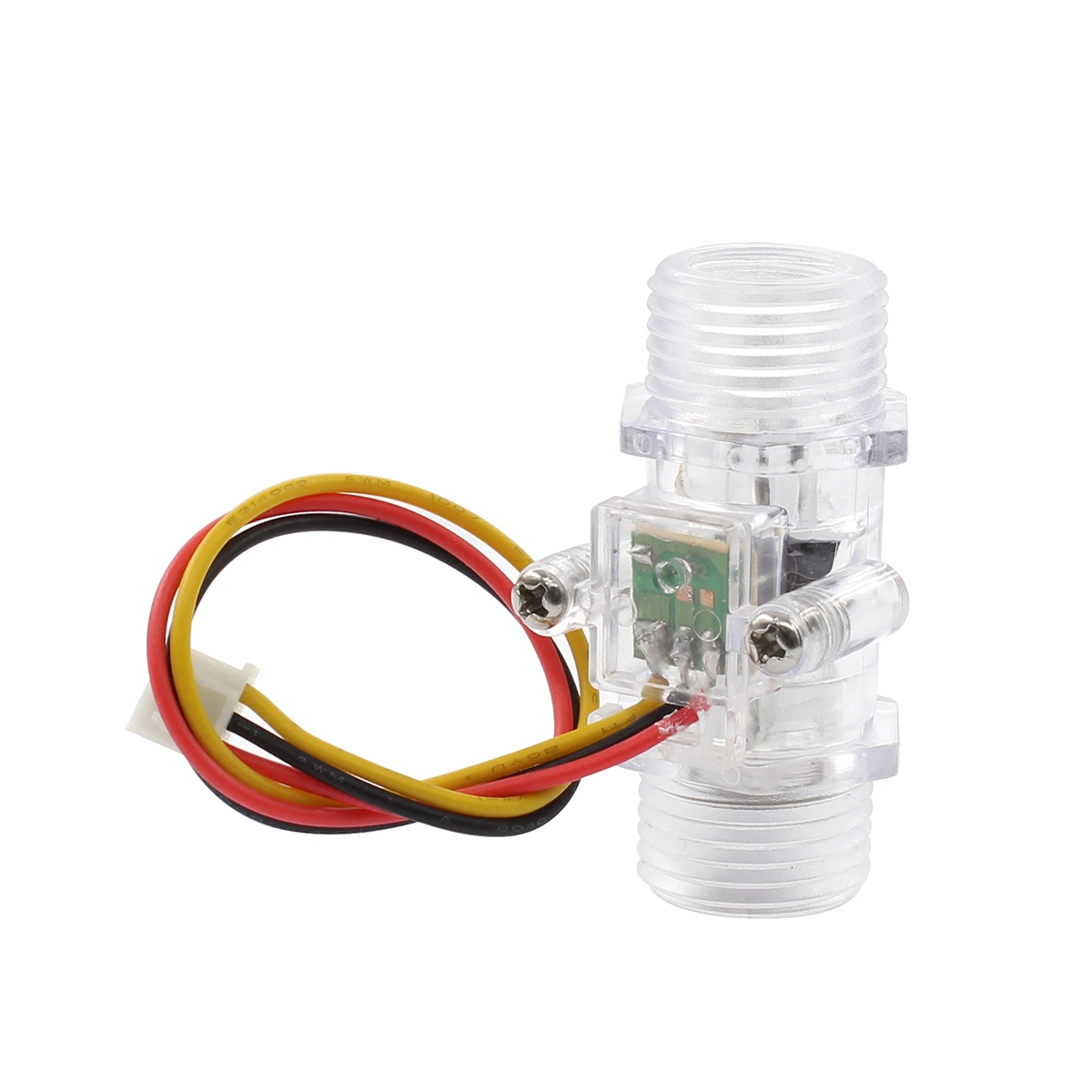 1/2" Crystal Hall Effect Water Flow Sensor Meters