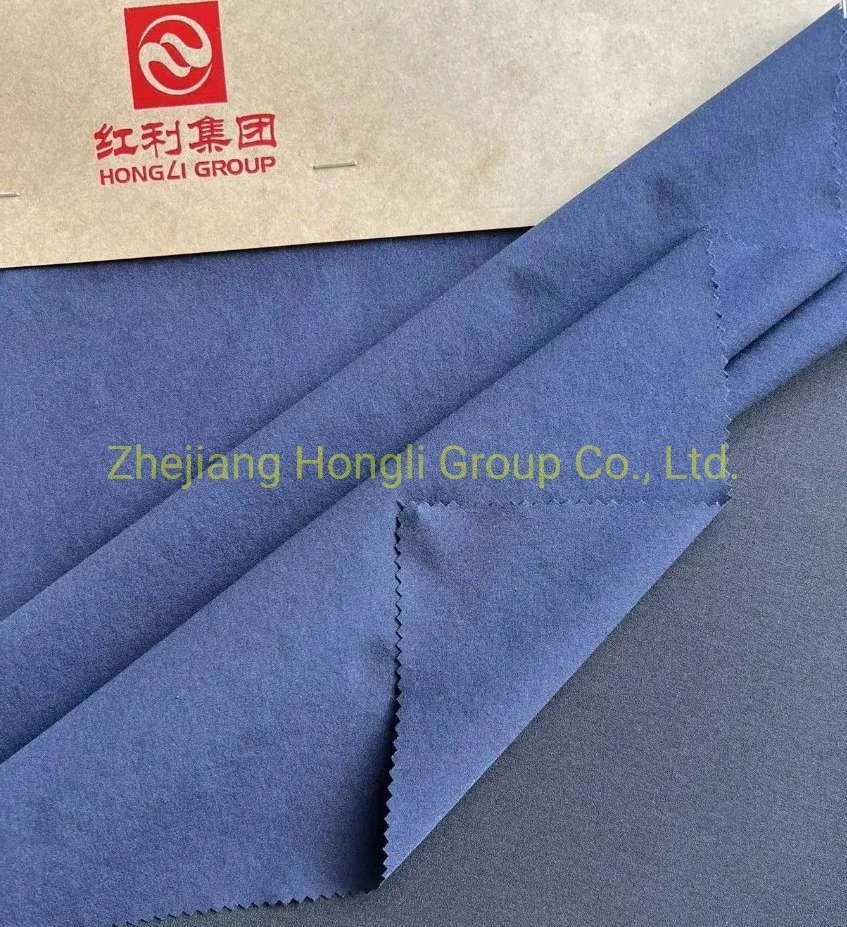 Factory 100% Polyester 120GSM Woven Fabric for Shirt Clothing