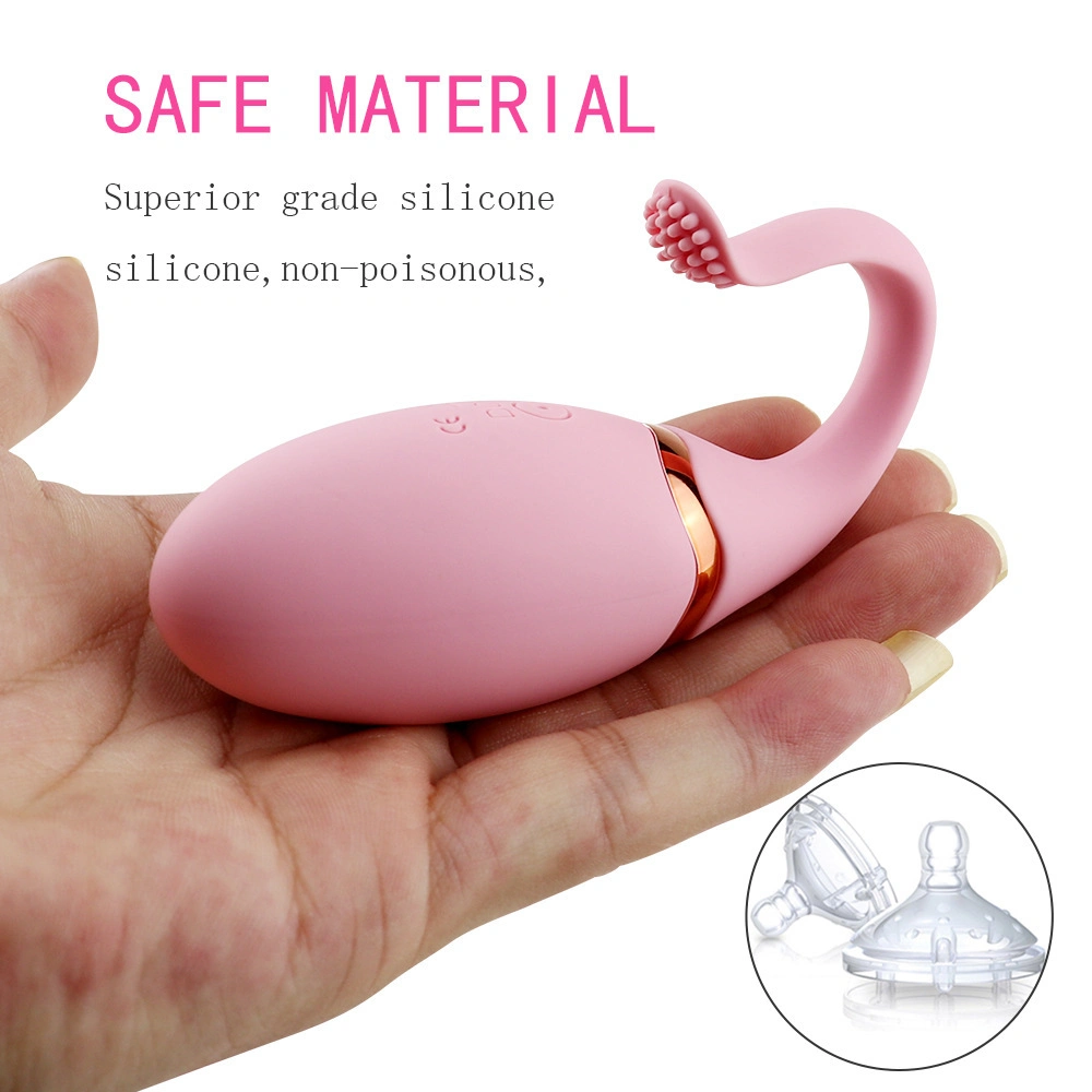 Mog Rechargeable 10 Frequency USB Remote Control Vibration Egg Adult Sex Toy for Female Masturbate