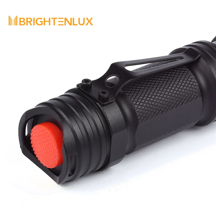 Brightenlux Promotional High quality/High cost performance  Human Body Infrared Zoomable Xml T6 Tactical LED Torch Flashlight