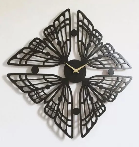 OEM Metal Laser Cutting Service for Home Decoration Wall Clocks