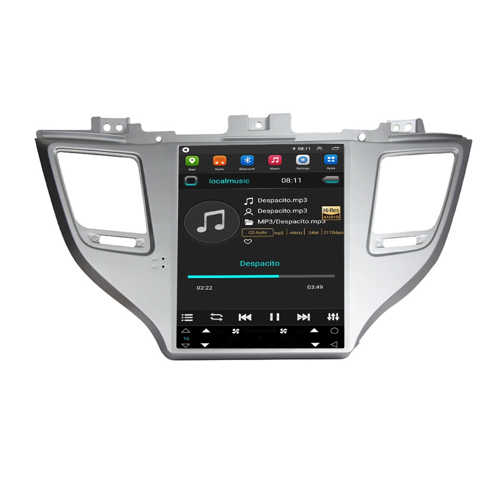 Car Radio 9.7 Inch Electronic Multimedia Player for Hyundai Tucson 2015 2016 2017 2018 2019 4+64 GB Car GPS Navigation