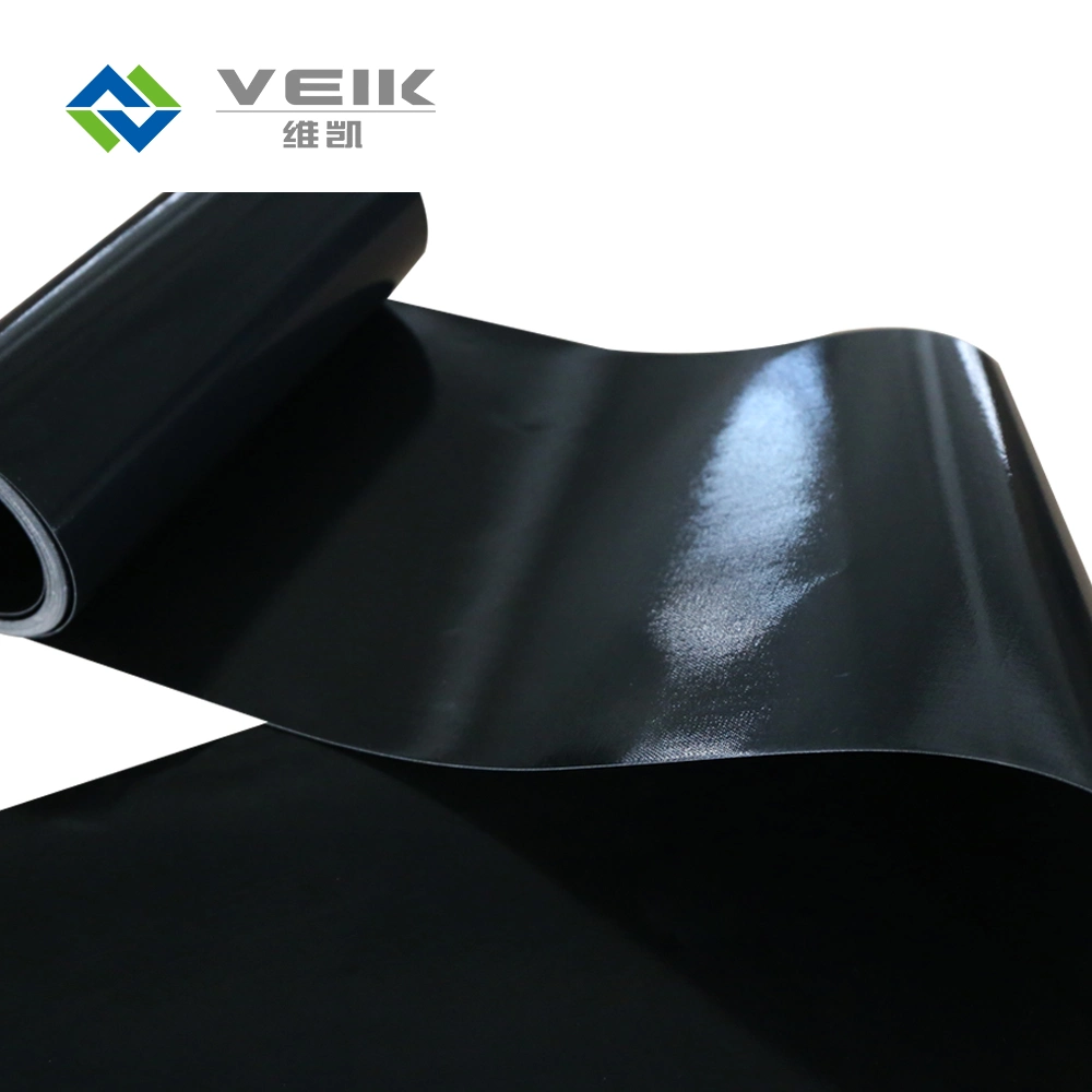 Black Color PTFE Coated Fiberglass Fabric Can Be Used for Oven Mat or Industrial Liner